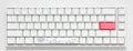 Ducky One 2 SF RGB Pure White 65% Double Shot PBT Mechanical Keyboard