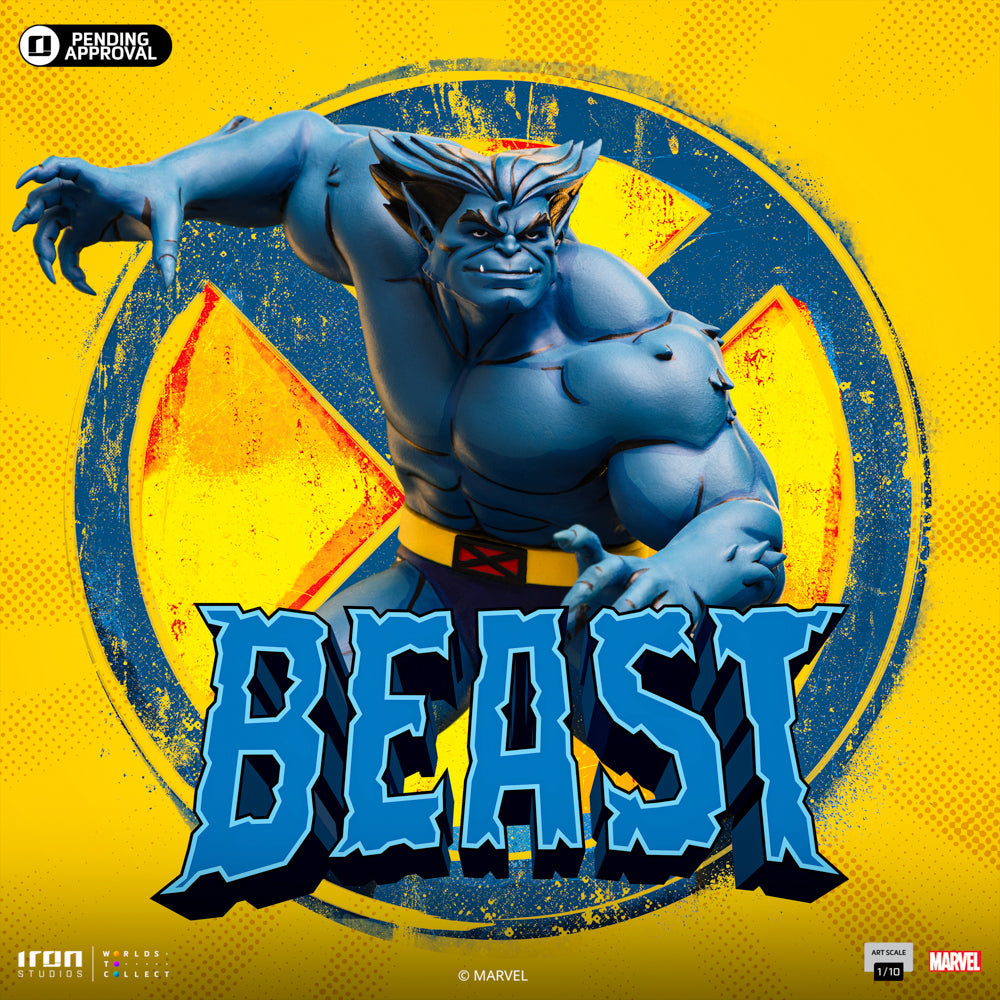 Iron Studios Marvel Studios X-Men 97 Beast Art Scale 1/10 Statue
