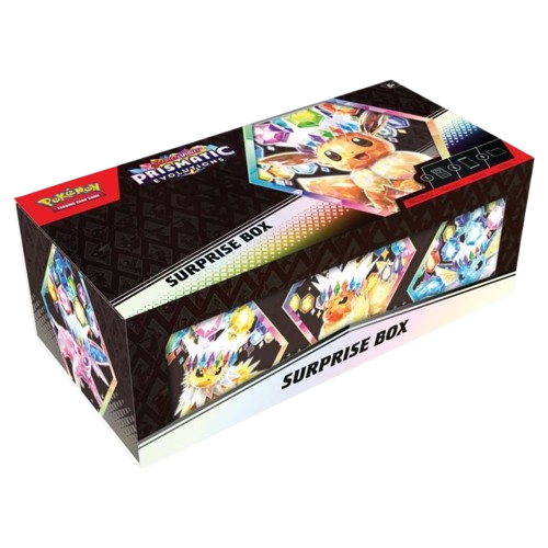 Pokemon Scarlet & Violet Prismatic Evolutions Surprise Box