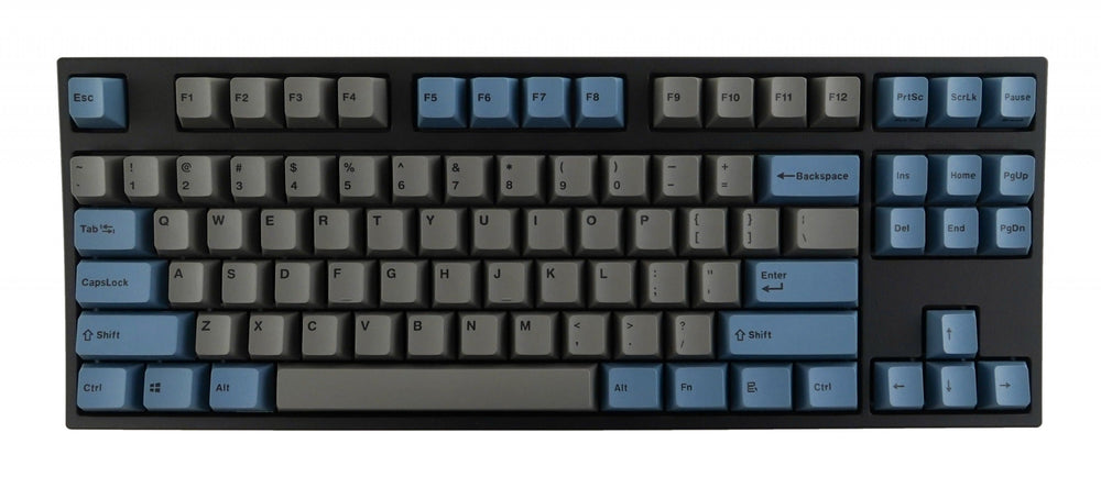 Leopold FC750R OE Blue/Grey TKL Double Shot PBT Mechanical Keyboard