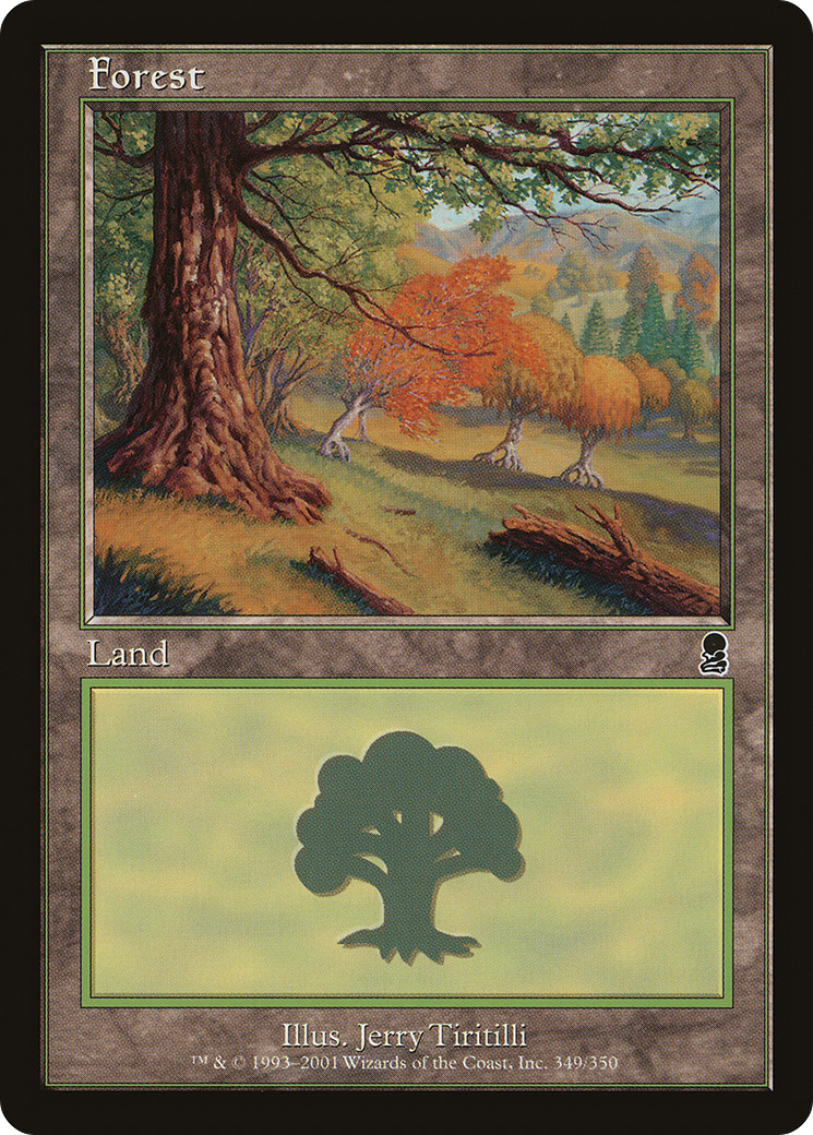 Forest (ODY-349) - Odyssey Foil