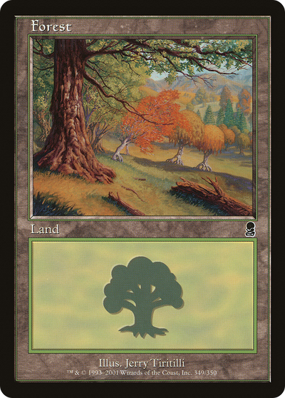 Forest (ODY-349) - Odyssey Foil