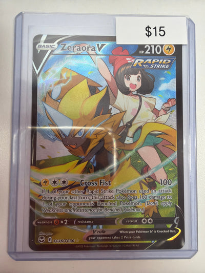 Pokemon Zeraora V TG16/TG30