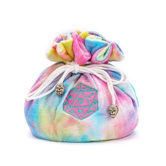 All Fleece Drawstring Dice Bag