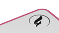 Odin Gaming XL EXT ZeroGravity Mouse Pad White/Pink