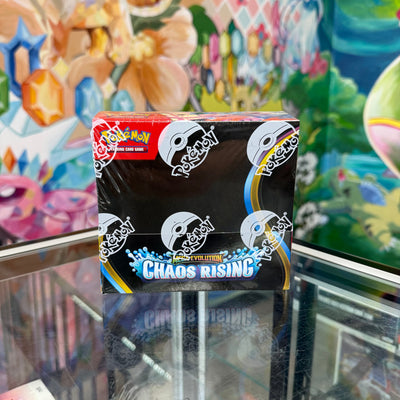 Pokemon Chaos Rising Booster Box Display