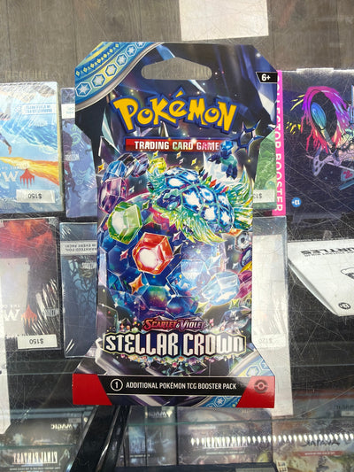 Pokemon Stellar Crown Sleeved Booster Pack
