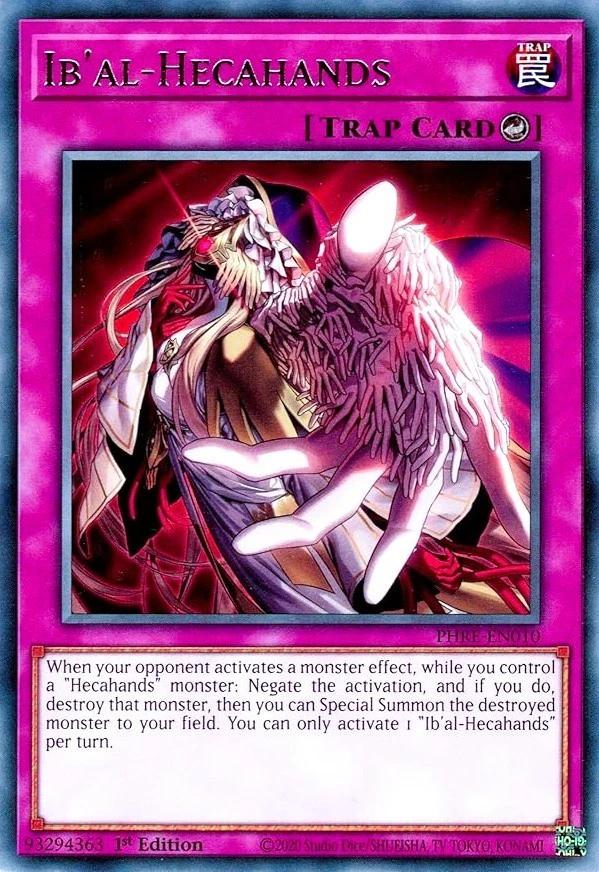 Ib'al-Hecahands - PHRE-EN010 - Rare - 1st Edition
