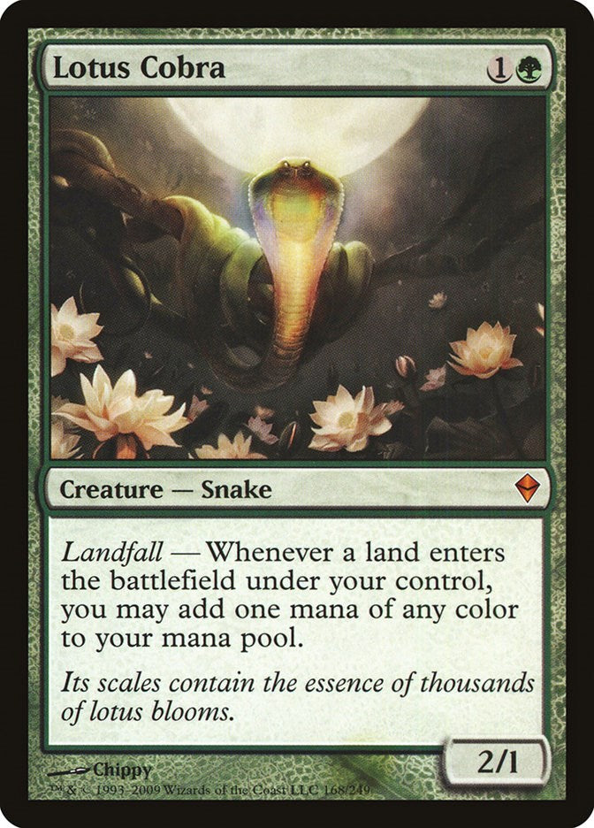 Lotus Cobra - 168 - (Zendikar)