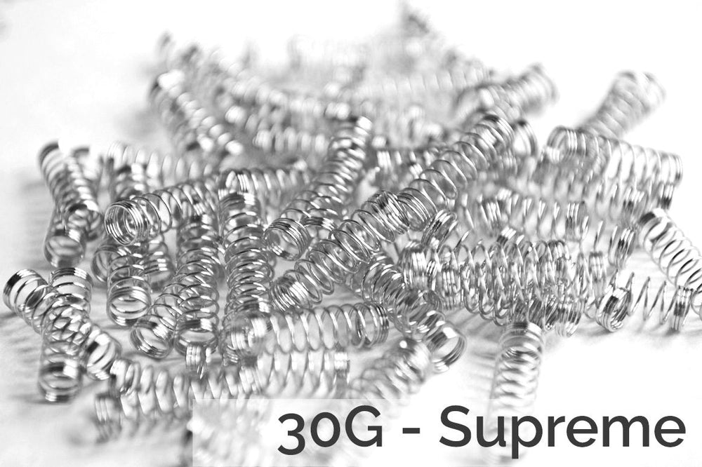MK 100x Cherry MX Stainless Steel Springs 30G SPRiT Edition