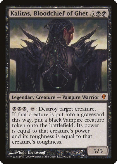 Kalitas, Bloodchief of Ghet - 99 - (Zendikar)