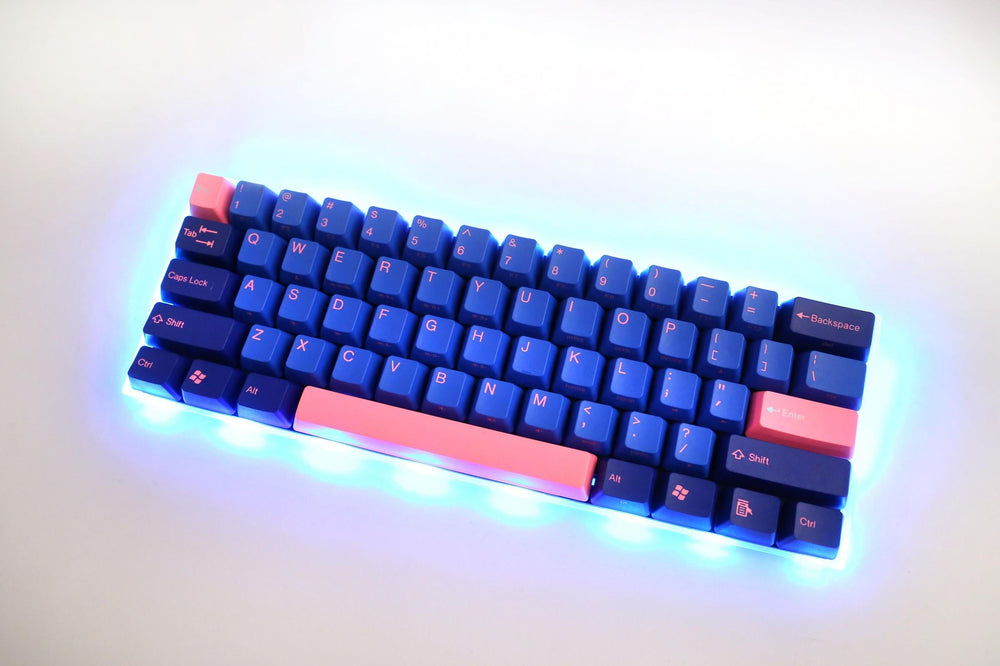 KBParadise V60 Type R Polestar Deep Ocean 60% Double Shot ABS Mechanical Keyboard