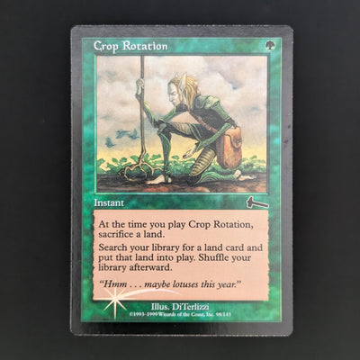 [FOIL] Crop Rotation - Urza's Legacy - English - EX