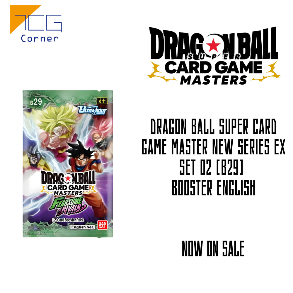 DRAGON BALL SUPER CARD GAME Master New Series EX Set 02 [B29] Booster English