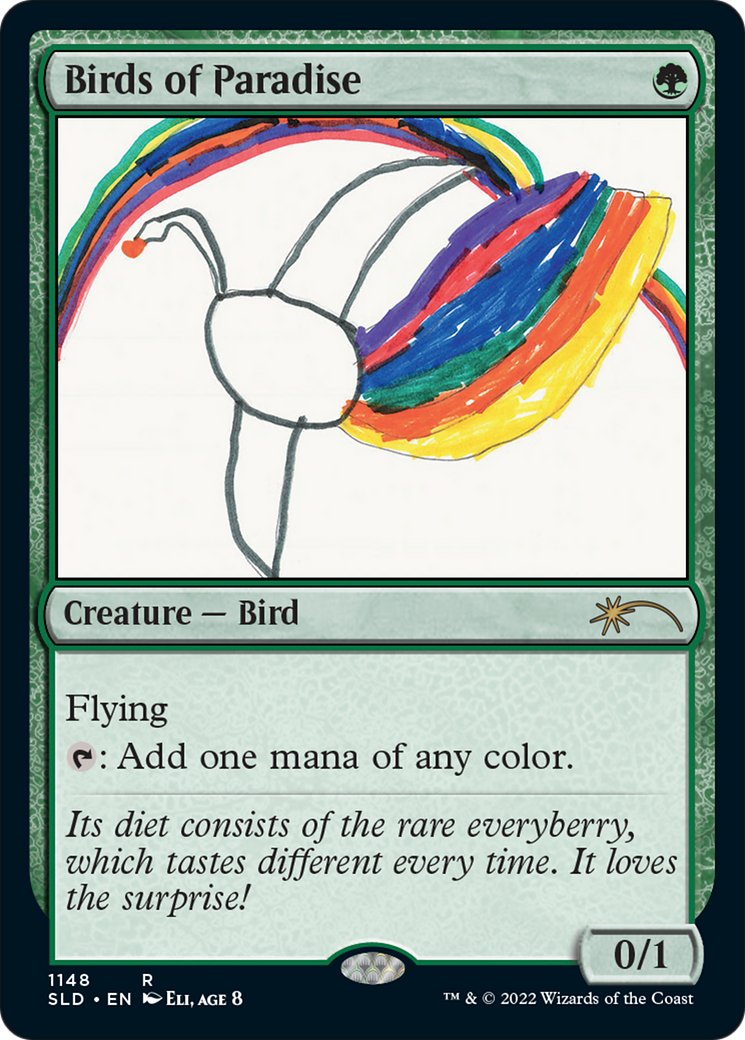 Birds of Paradise (SLD-1148) - Secret Lair Drop