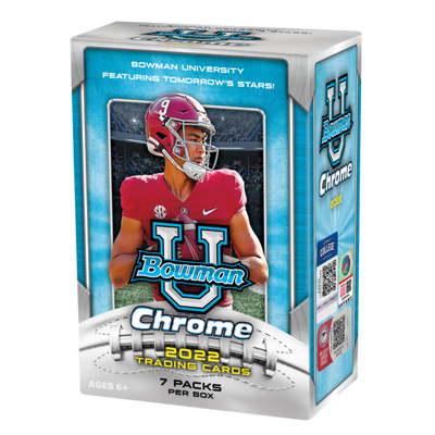 2022 Bowman U Chrome Football Blaster Value Box