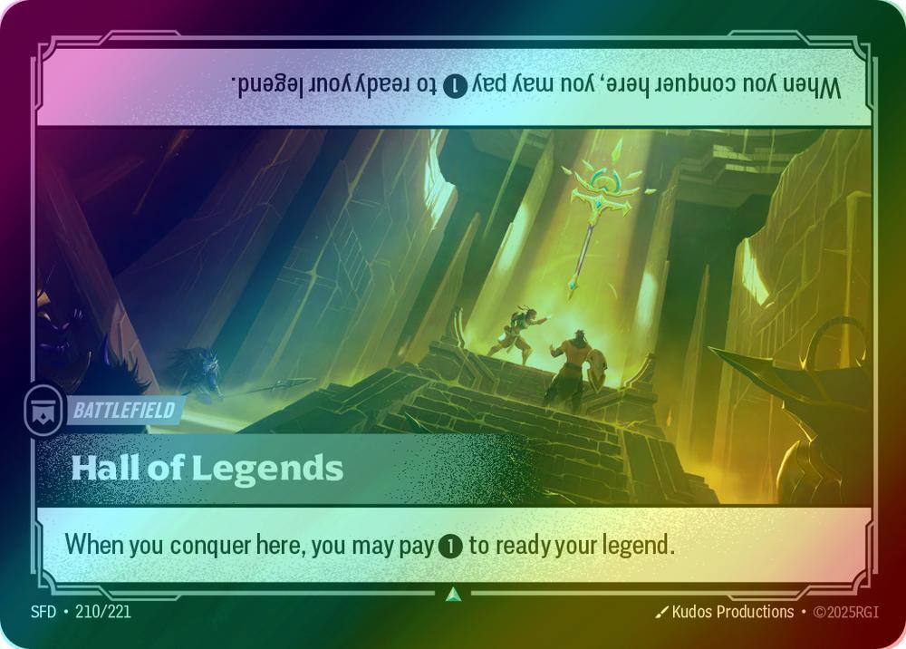 Hall of Legends - 210/221 [Spiritforged] [Foil]