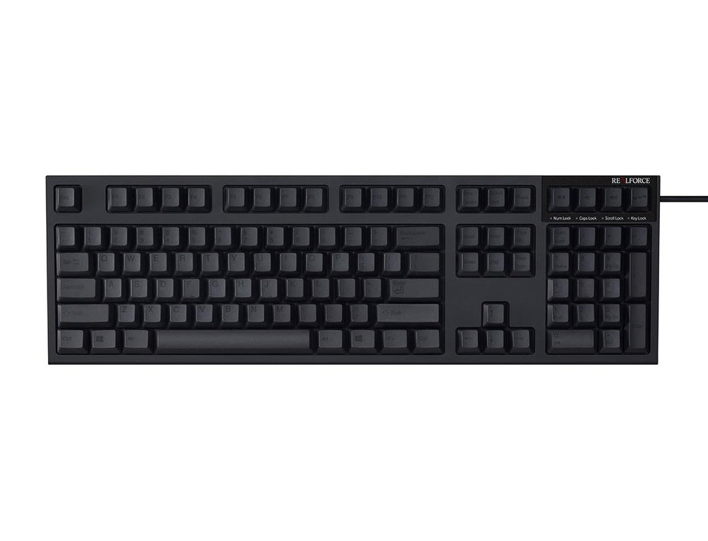 Topre Realforce R2 Limited Edition Black Dye Sub PBT Mechanical Keyboard