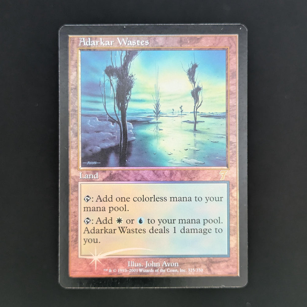 [FOIL] Adarkar Wastes - Seventh Edition - English - GD