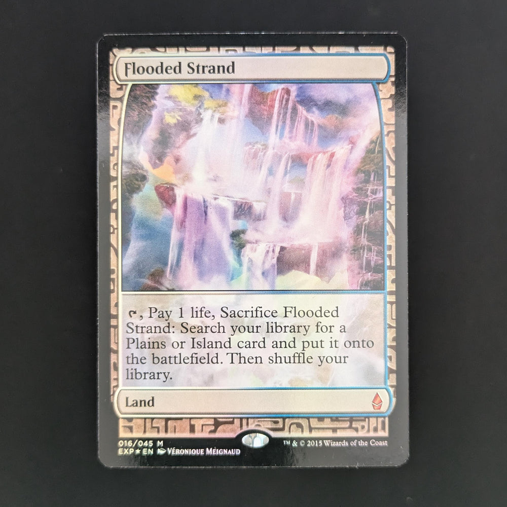 [FOIL] Flooded Strand - Zendikar Expeditions - English - EX