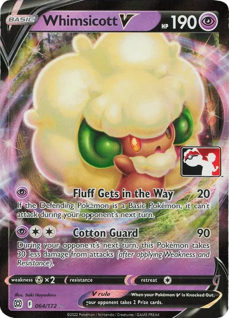 Whimsicott V (064/172) Prize Pack Series