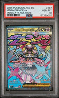 2026 POKEMON ASC EN-ASCENDED HEROES 267 MEGA DIANCIE EX MEGA ATTACK RARE PSA 10