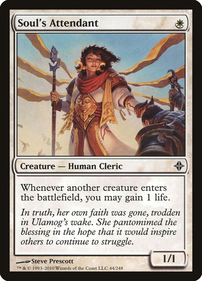Soul's Attendant - 44 - (Rise of the Eldrazi)