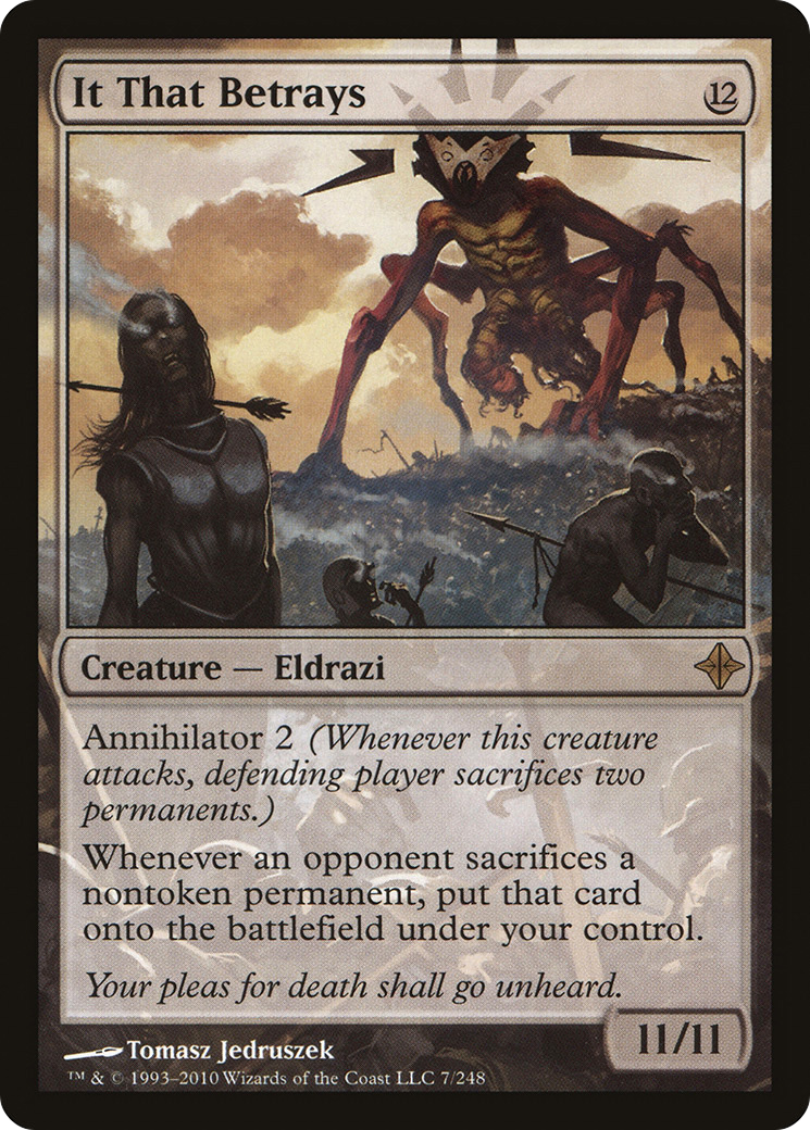It That Betrays (ROE-007) - Rise of the Eldrazi Foil