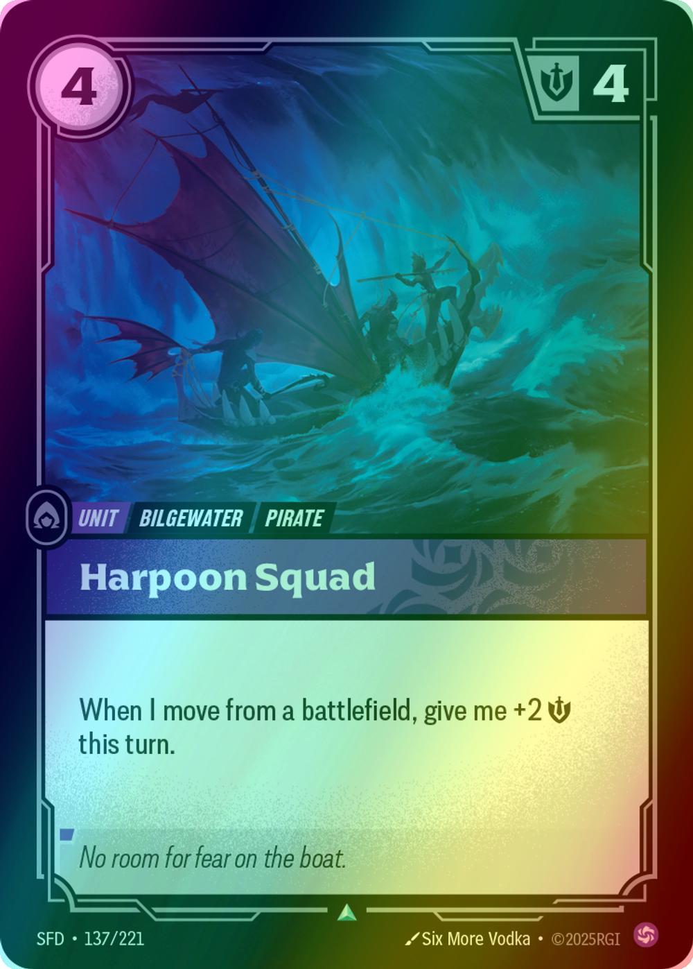Harpoon Squad - 137/221 [Spiritforged] [Foil]