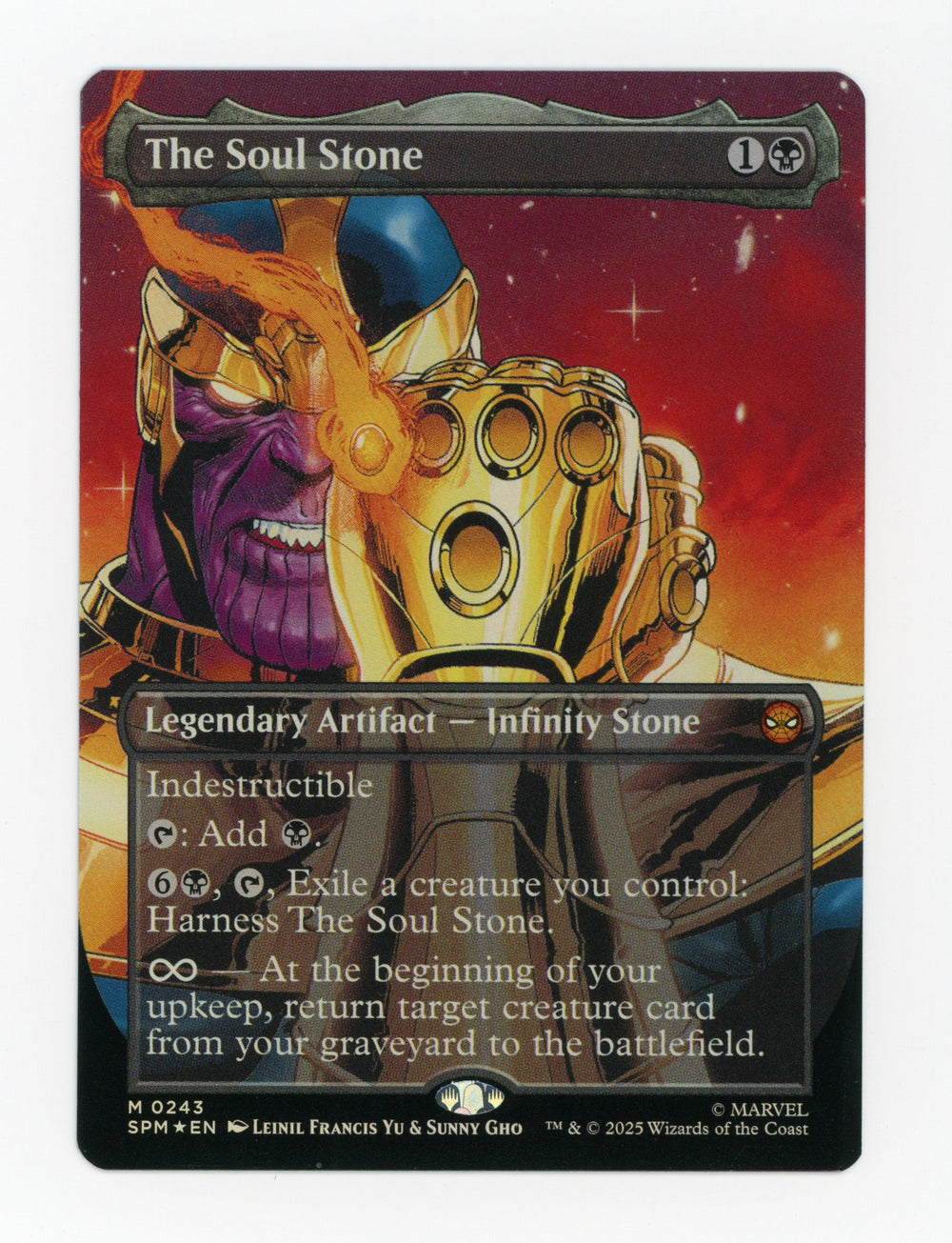 The Soul Stone — Borderless|Gauntlet|Foil — ID 17527