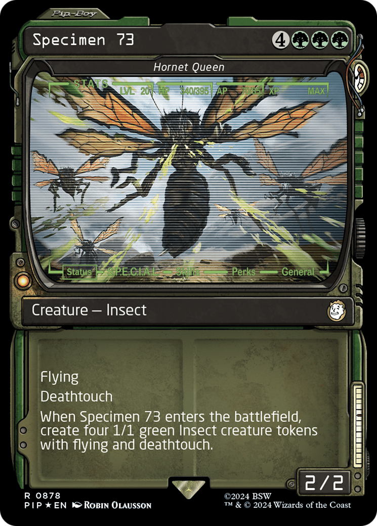 Hornet Queen (PIP-878) - Fallout / Specimen 73: (Showcase) Foil