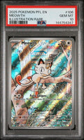 2025 POKEMON PFL EN-PHANTASMAL FLAMES 106 MEOWTH ILLUSTRATION RARE PSA 10