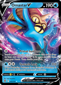 Omastar V 35 195 Silver Tempest Holofoil