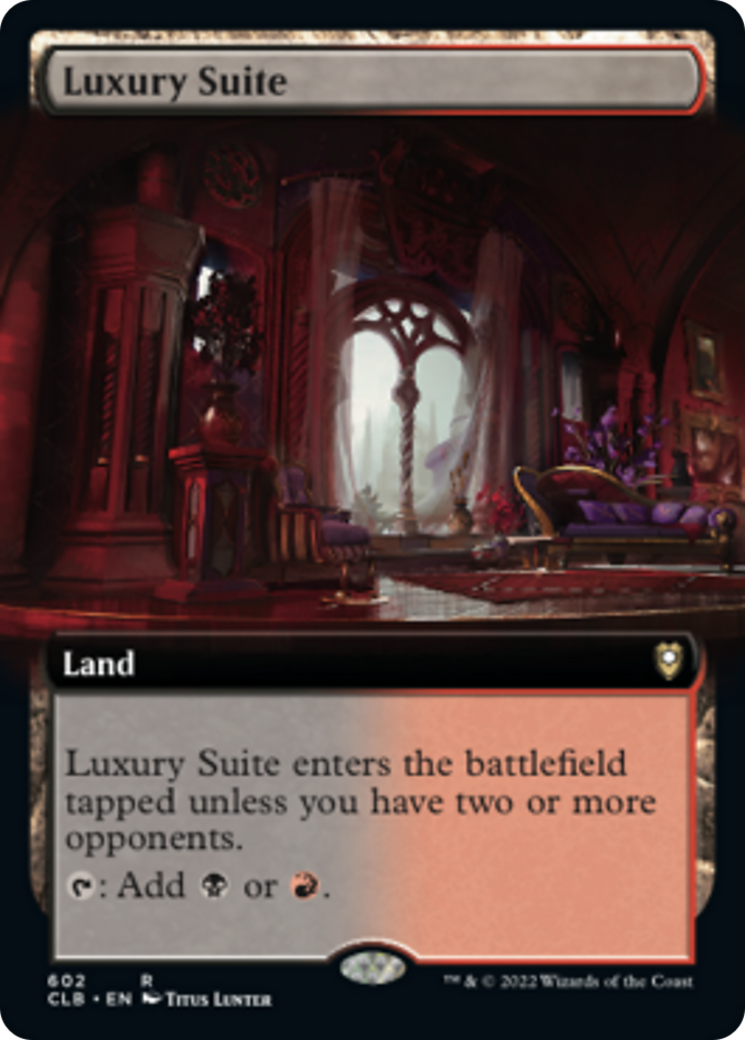 Luxury Suite (CLB-602) - Commander Legends: Battle for Baldur's Gate: (Extended Art) Foil