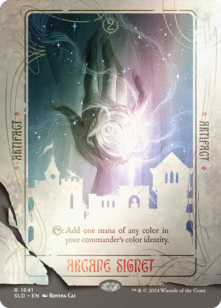 Arcane Signet (SLD-1641â˜…) - Secret Lair Drop (Borderless) Foil