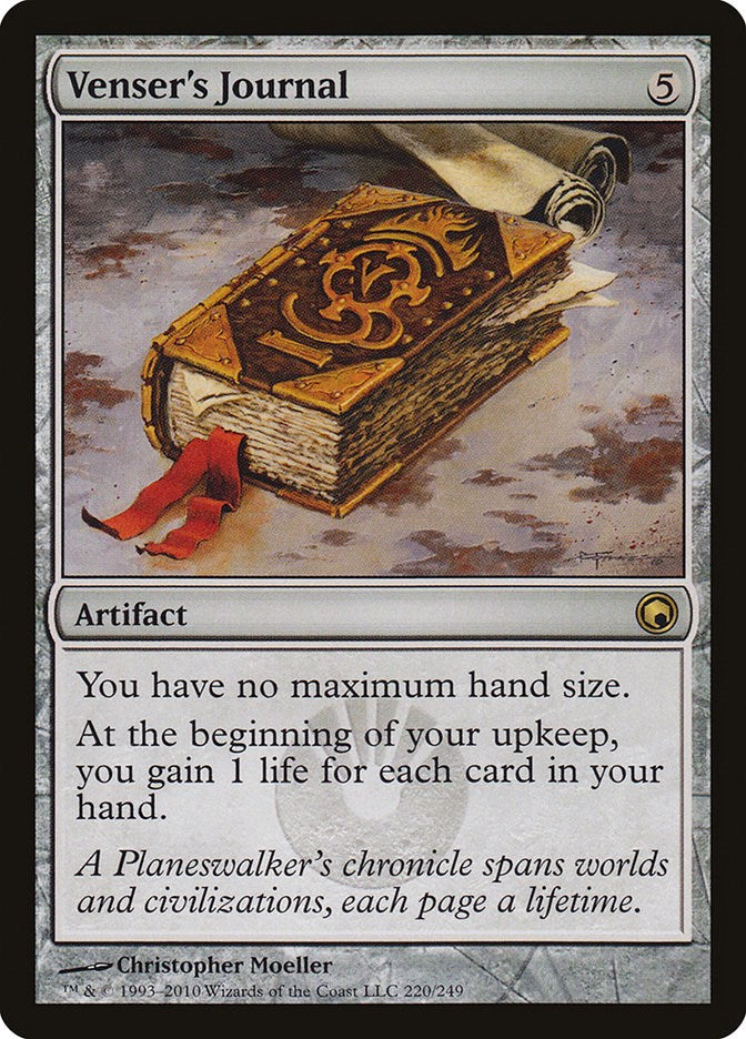 Venser's Journal - 220 - (Scars of Mirrodin)