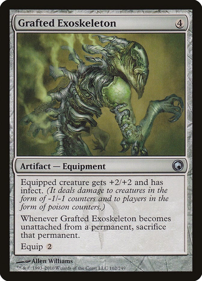 Grafted Exoskeleton - 162 - (Scars of Mirrodin)