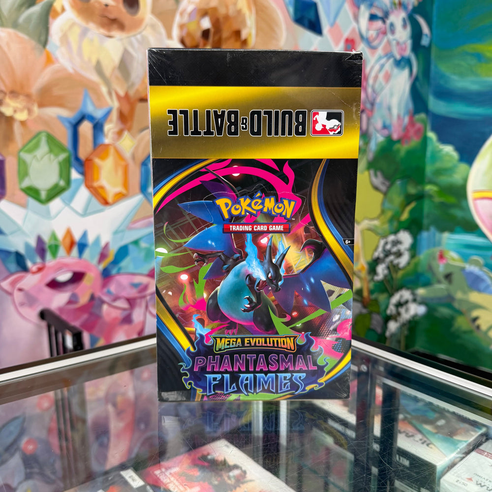 Pokemon Phantasmal Flames Build & Battle Sealed Display (10x Build & Battle Boxes)