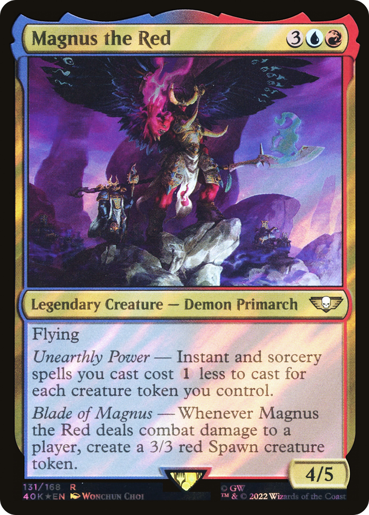 Magnus the Red (40K-131â˜…) - Warhammer 40,000 Commander Foil