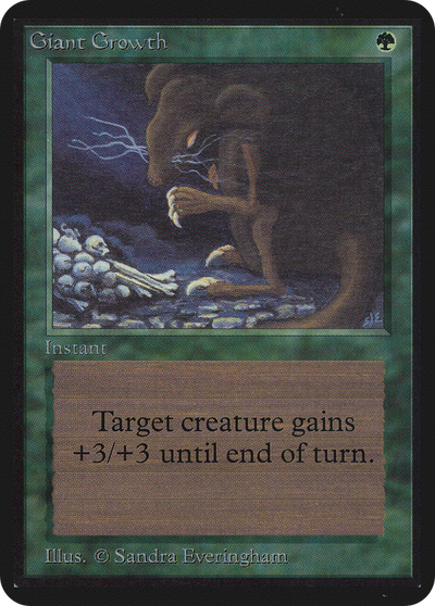 Giant Growth (LEA-197) - Limited Edition Alpha