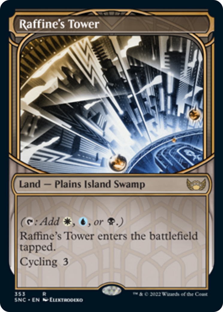 Raffine's Tower (SNC-353) - Streets of New Capenna: (Showcase) Foil