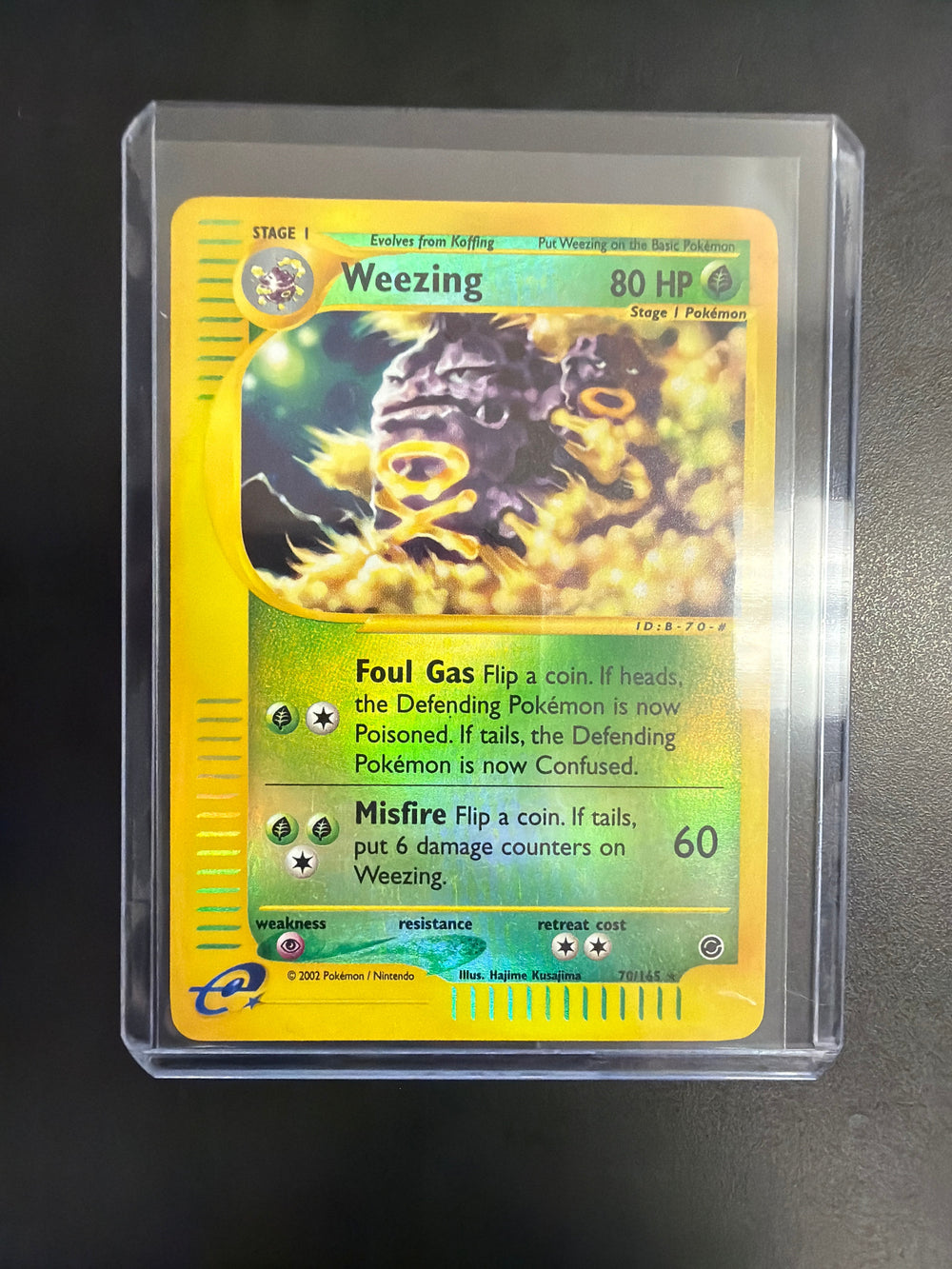 Pokemon Weezing 70/165 Rev. Holo