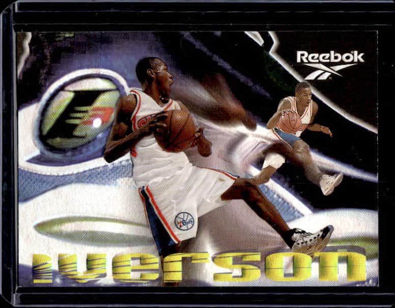 1997 Skybox Reebok Allen Iverson Refractor