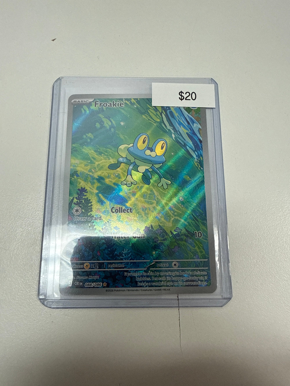 Pokemon Chaos Rising Froakie #088/086