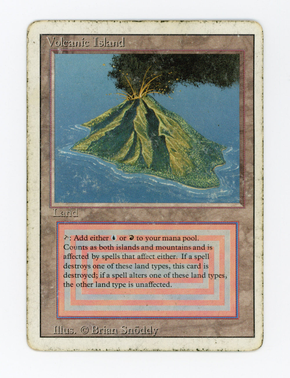 Volcanic Island — Damaged — ID 17709