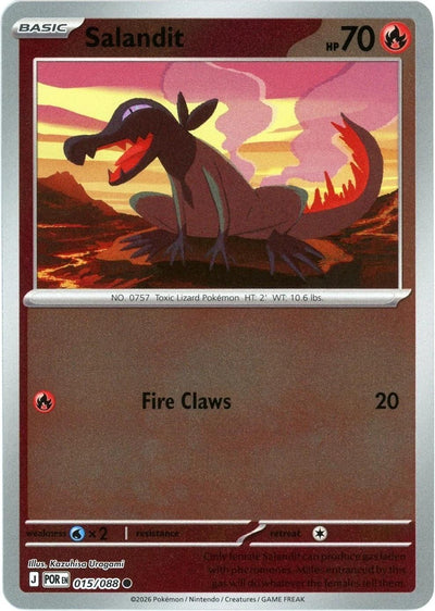 Salandit - 015/088 - Common [me03-015] [Reverse Holo]