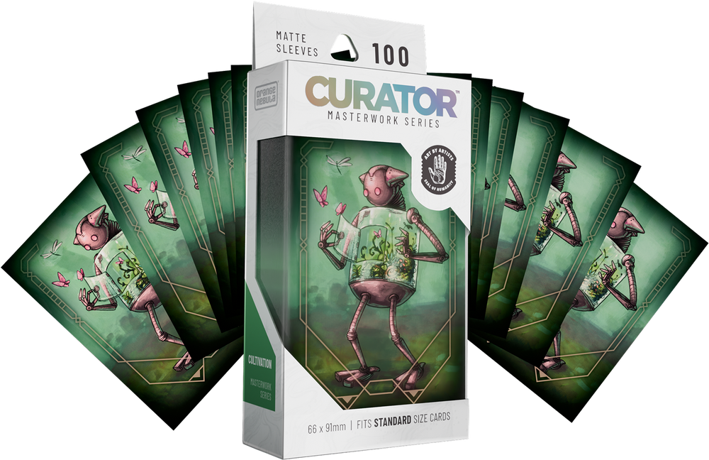 Curator Masterwork Series Sleeves - Standard Size - 100ct - Brittany Bowman - Cultivation