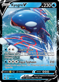 Kyogre V 37 159 Crown Zenith Holofoil