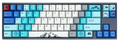 Ducky x Varmilo MIYA Mac Summit White LED 65% Dye Sub PBT Mechanical Keyboard