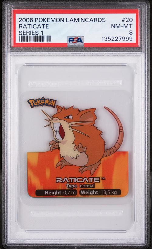 PSA 8 RATICATE